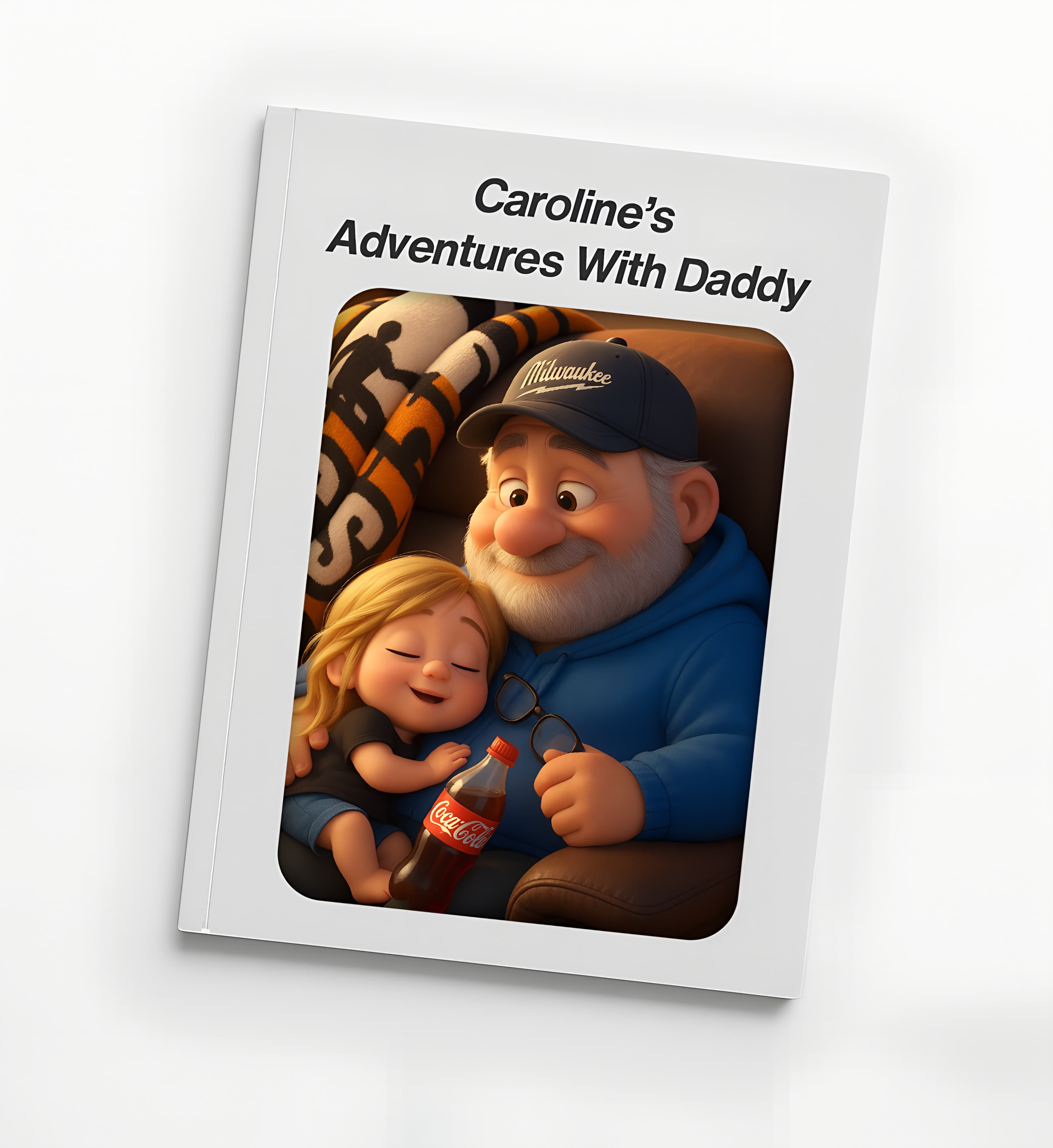 Personalized photo book with stickers